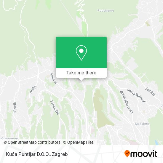 Kuća Puntijar D.O.O. map