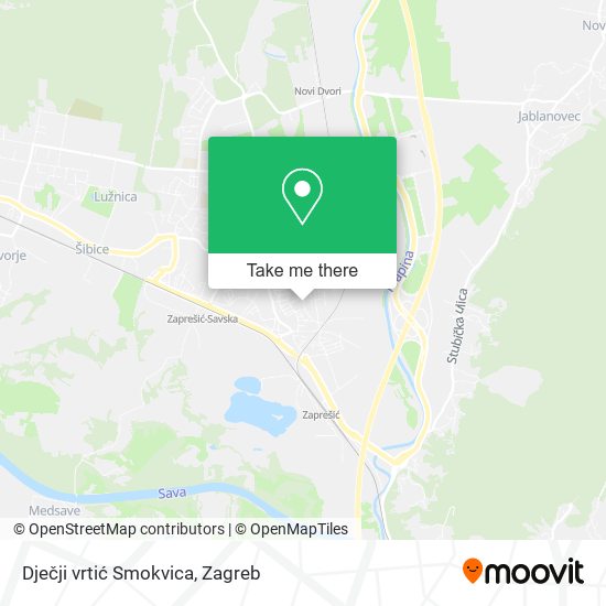 Dječji vrtić Smokvica map