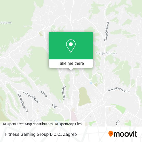 Fitness Gaming Group D.O.O. map