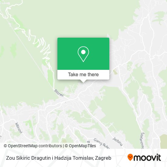 Zou Sikiric Dragutin i Hadzija Tomislav map