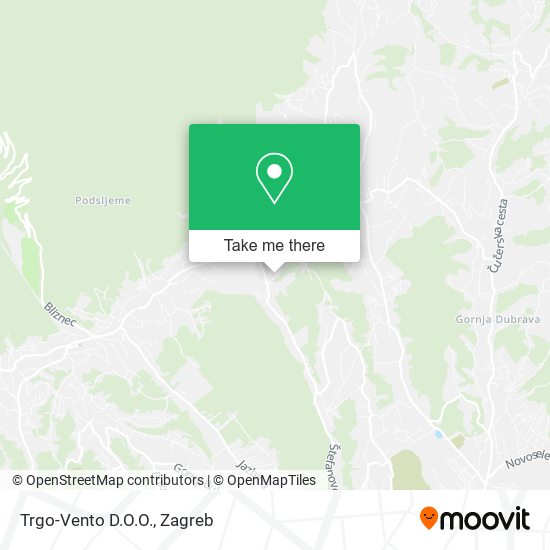 Trgo-Vento D.O.O. map