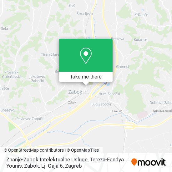 Znanje-Zabok Intelektualne Usluge, Tereza-Fandya Younis, Zabok, Lj. Gaja 6 map