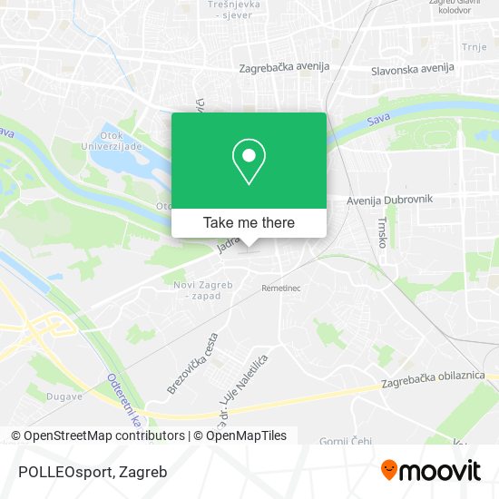 POLLEOsport map