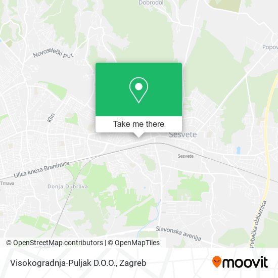 Visokogradnja-Puljak D.O.O. map