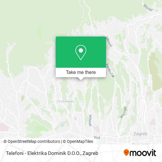 Telefoni - Elektrika Dominik D.O.O. map