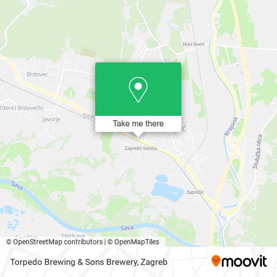 Torpedo Brewing & Sons Brewery map