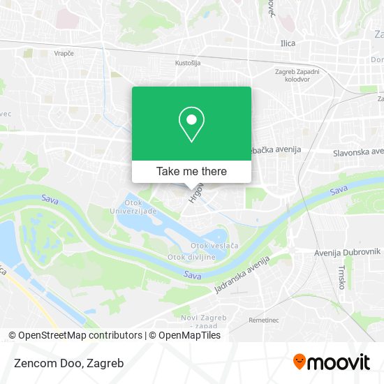 Zencom Doo map