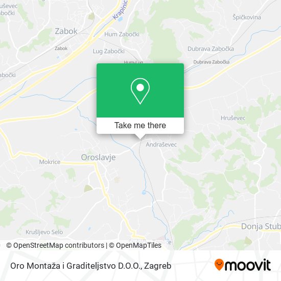 Oro Montaža i Graditeljstvo D.O.O. map