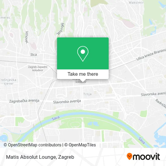 Matis Absolut Lounge map