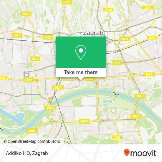Addiko HQ map