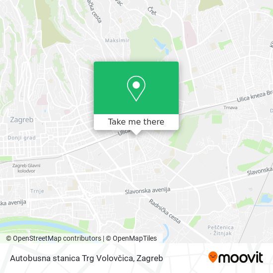 Autobusna stanica Trg Volovčica map