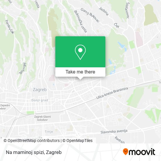 Na maminoj spizi map