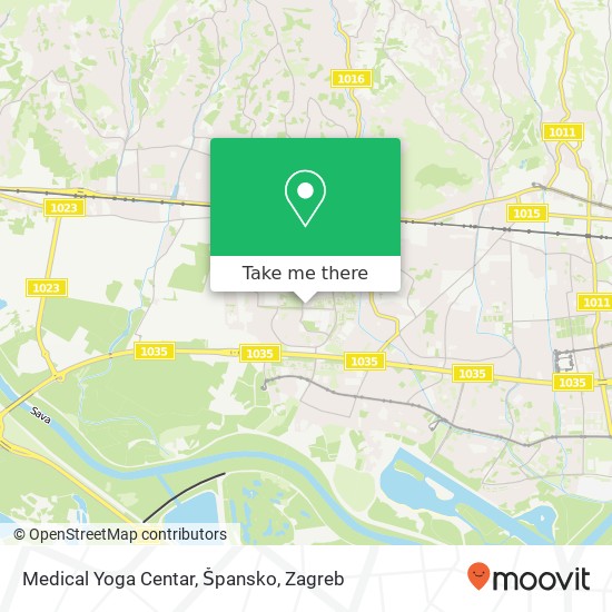 Medical Yoga Centar, Špansko map
