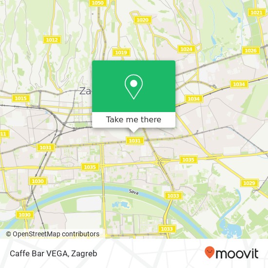 Caffe Bar VEGA map