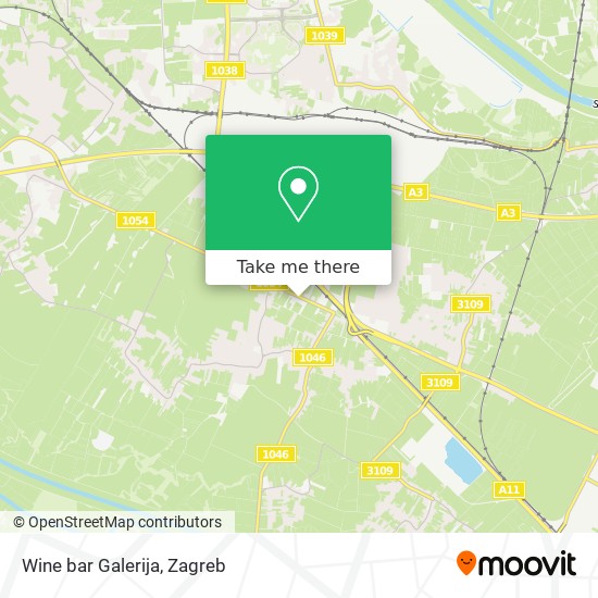 Wine bar Galerija map