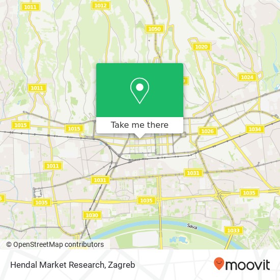 Hendal Market Research map