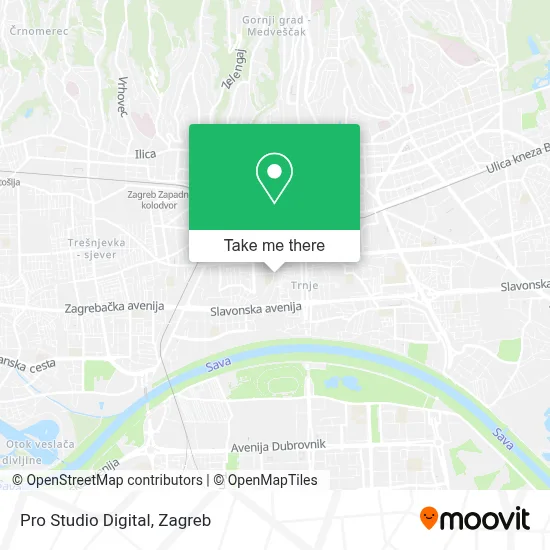 Pro Studio Digital map