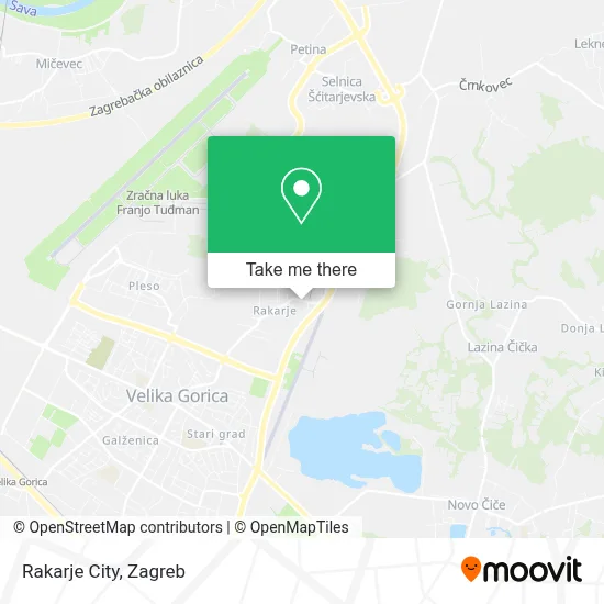 Rakarje City map