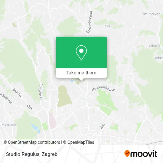 Studio Regulus map