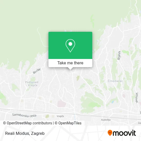 Reali Modus map