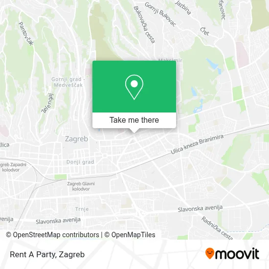 Rent A Party map