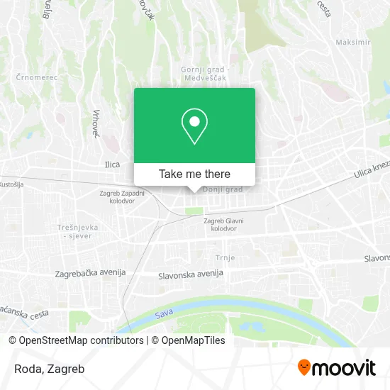 Roda map