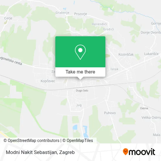 Modni Nakit Sebastijan map