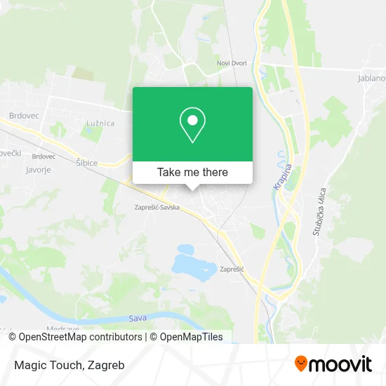 Magic Touch map