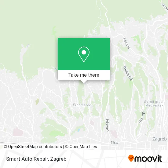 Smart Auto Repair map