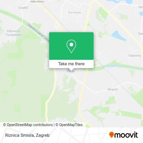 Riznica Smisla map