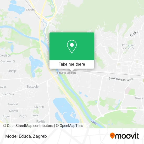 Model Educa map