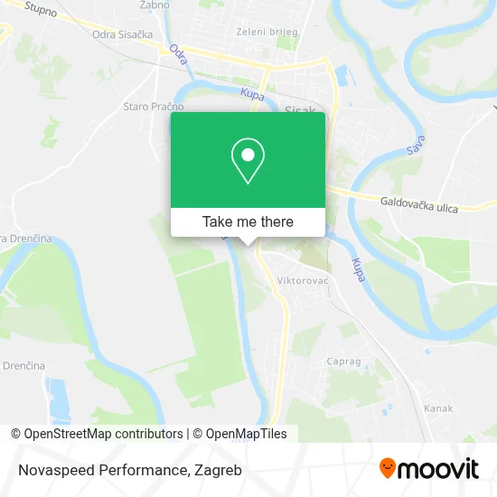 Novaspeed Performance map