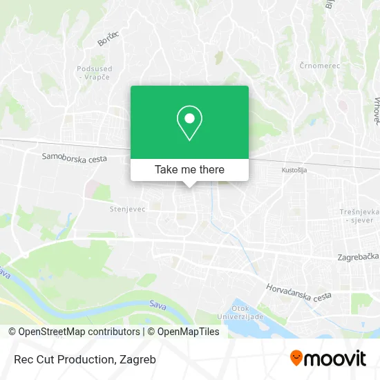 Rec Cut Production map