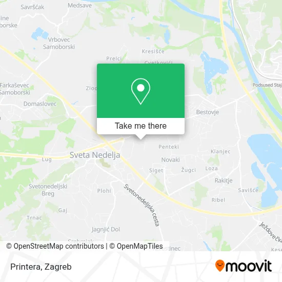 Printera map