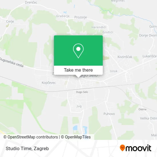 Studio Time map