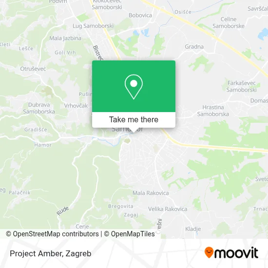 Project Amber map