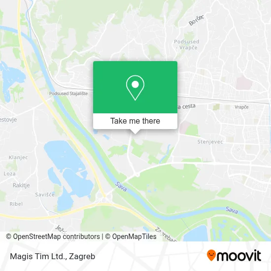 Magis Tim Ltd. map