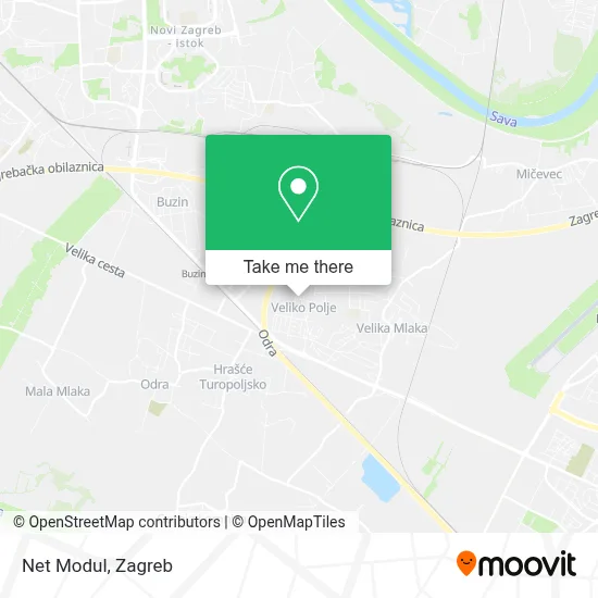 Net Modul map
