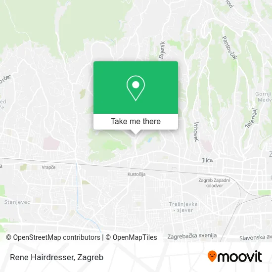 Rene Hairdresser map
