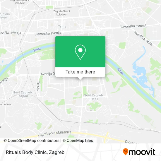 Rituals Body Clinic map
