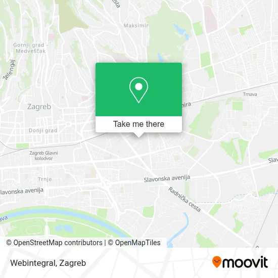 Webintegral map