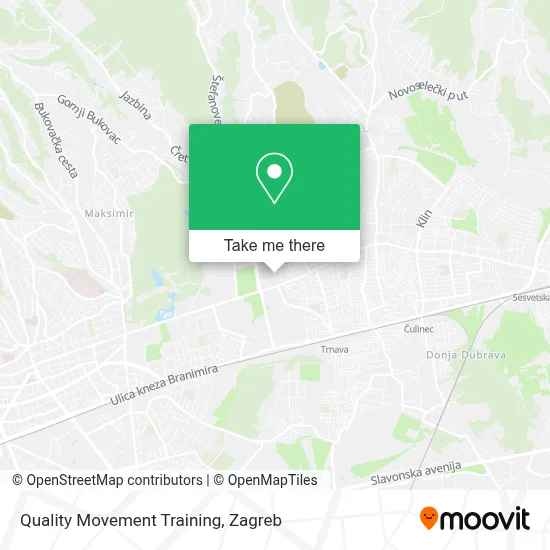 Quality Movement Training map