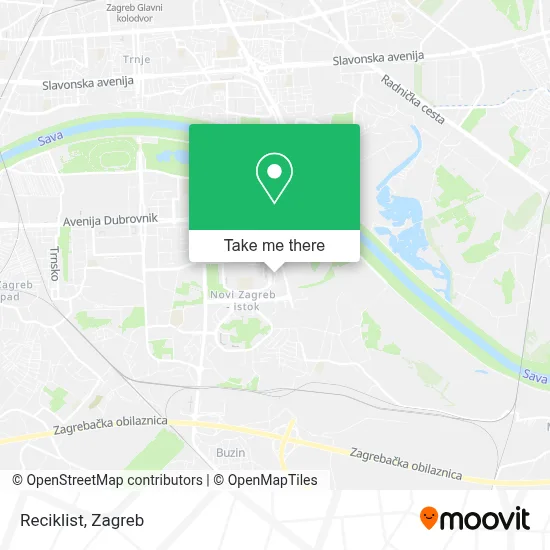 Reciklist map