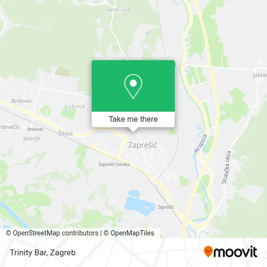 Trinity Bar map