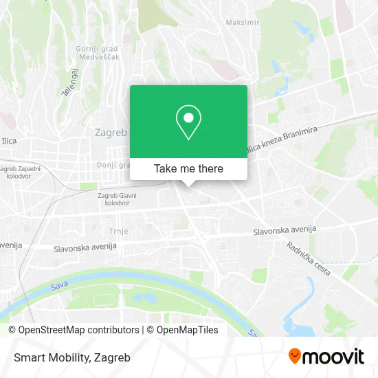 Smart Mobility map