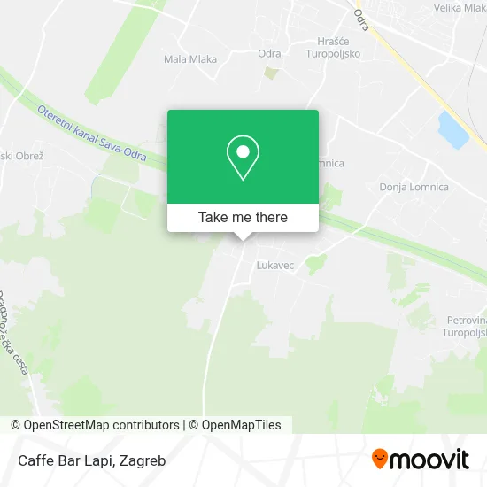 Caffe Bar Lapi map