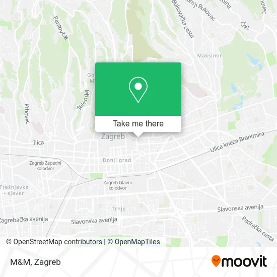 M&M map