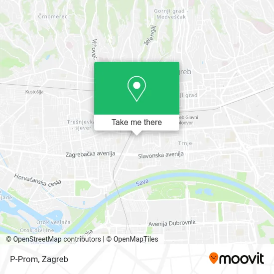 P-Prom map