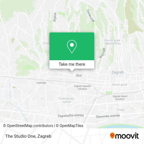 The Studio One map