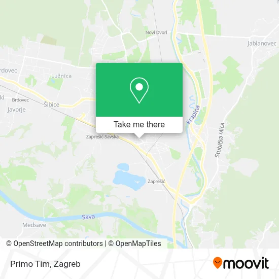 Primo Tim map